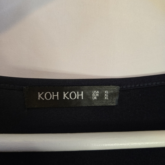 KOH KOH Navy Blue XL Sleeveless Maxi Gown | Bridesmaid, Evening, Formal - Picture 7 of 10